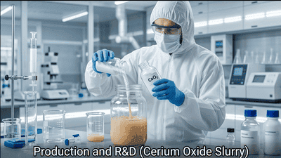 CMP Slurry Advances: Dinglong&rsquo;s Cerium Oxide and TSV Polishing Wins