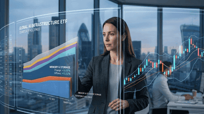 Inferring Institutional Views on Memory via Quarterly Holdings Changes in AI Infrastructure ETFs